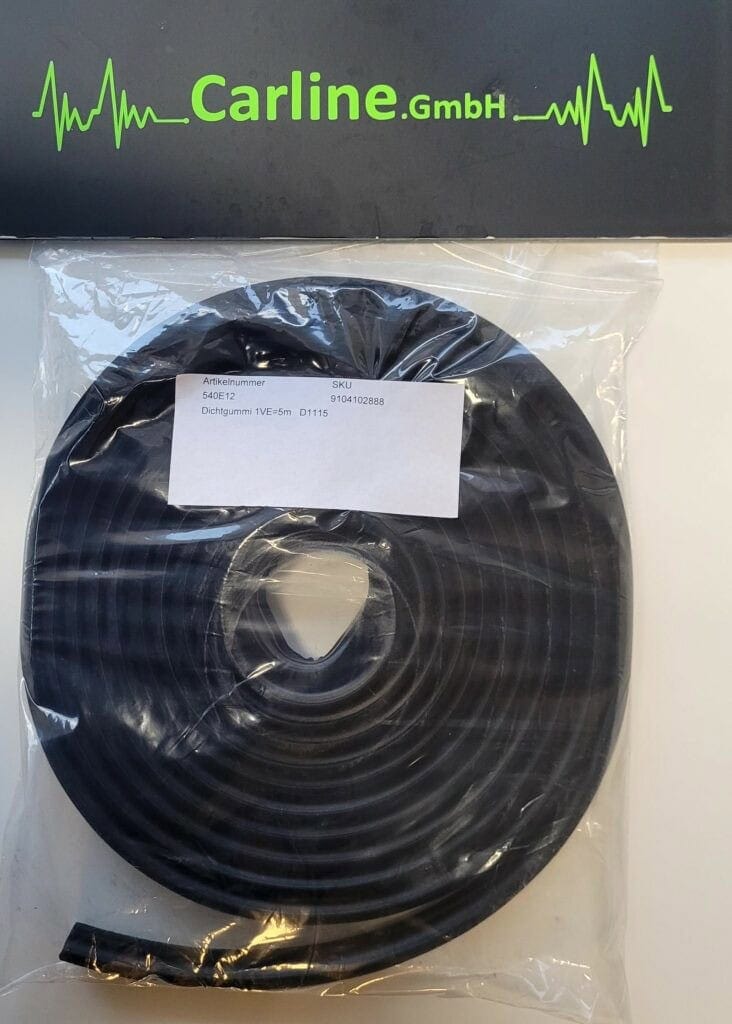 Dometic Dichtgummi für Heki 1 / 3 / 4 Dachfenster Dachluke Dachhaube 540E12