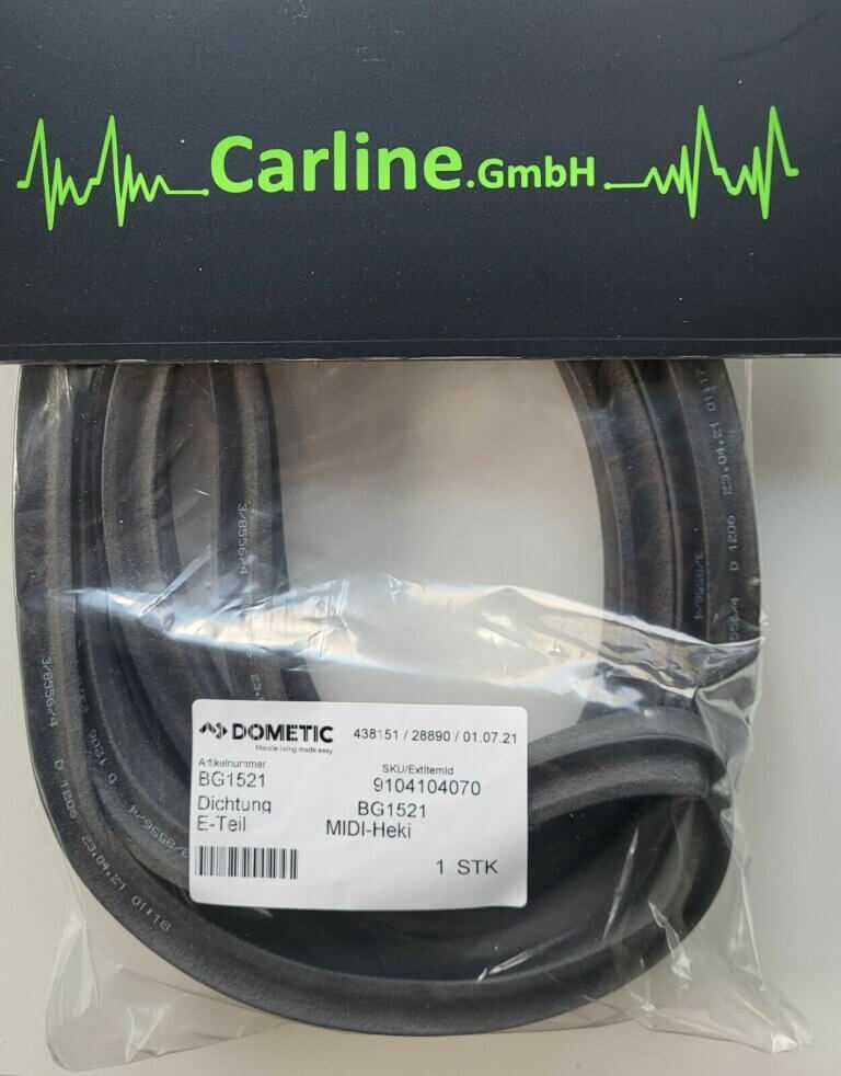 Dometic Midi Heki Style Dichtung 2,3 m BG1521 Gummi