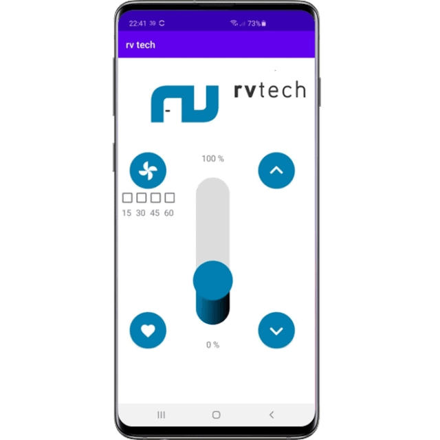 rv tech App Steuerung für Dometic Dachfenster Heki 3 / Heki Midi