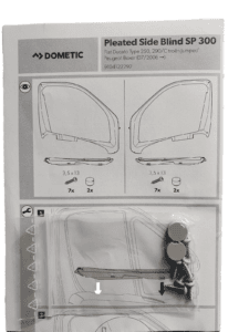 dometic seitenscheiben verdunkelung sp300 ducato, boxer, jumper ab bj 2006 l + r